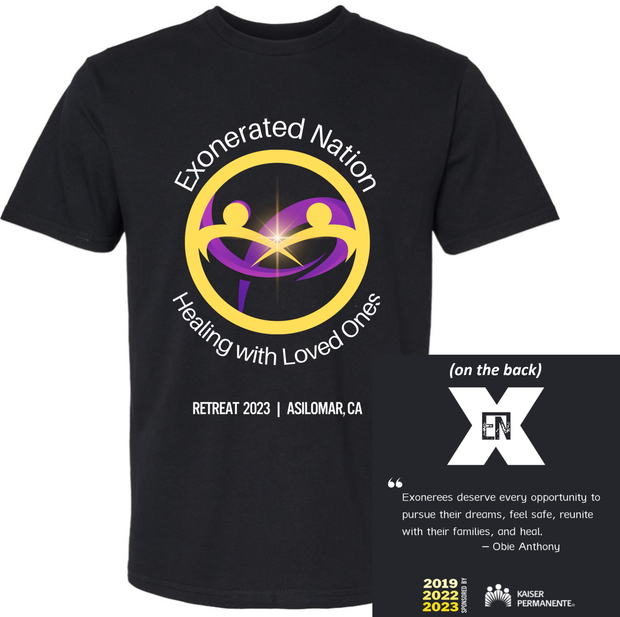 Commemorative Healing Retreat 2023 T-Shirt - Small